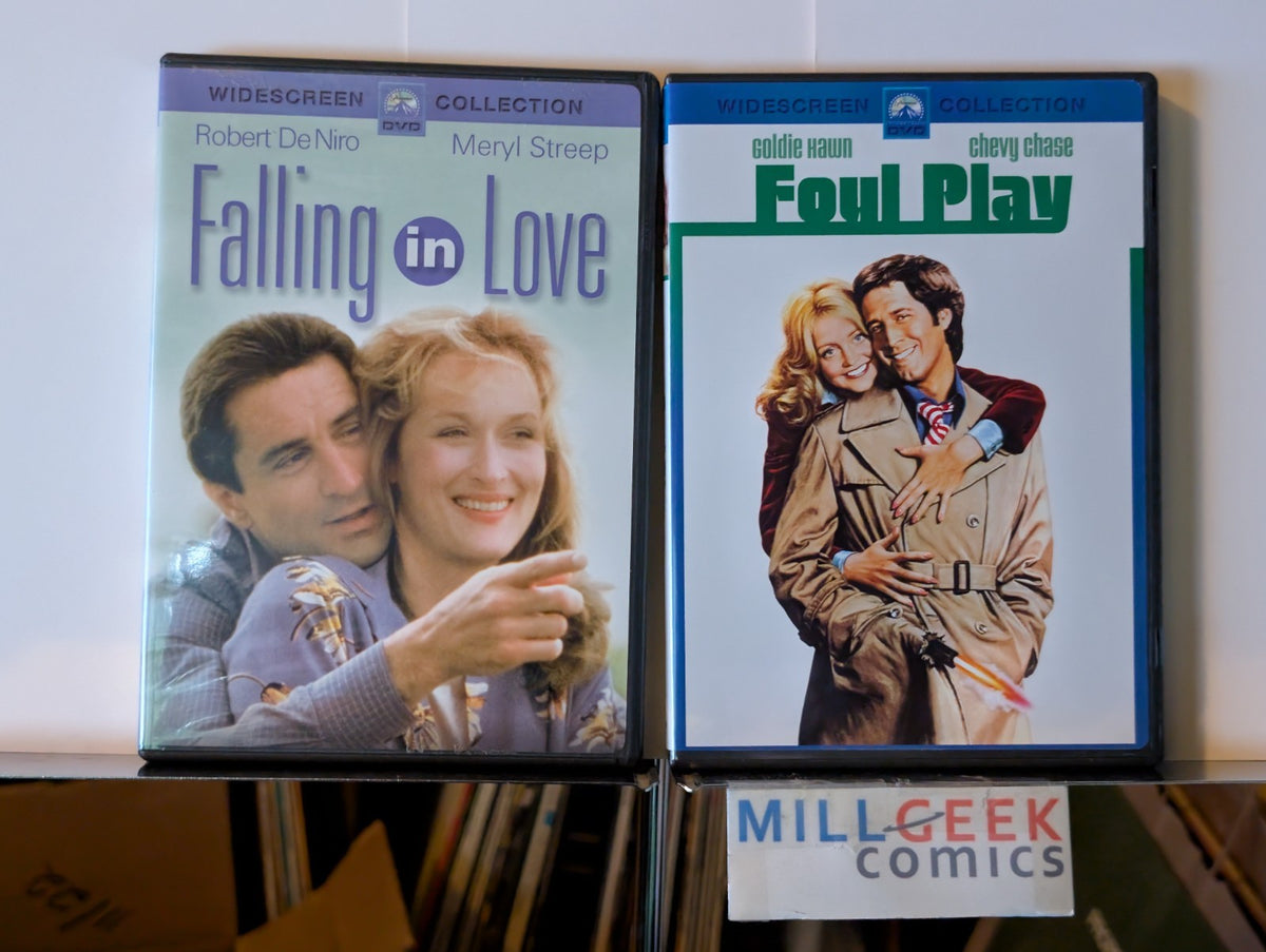 Falling in Love / Foul Play, Robert DeNiro & Chevy Chase, 2 Movie Set (DVD) -JD