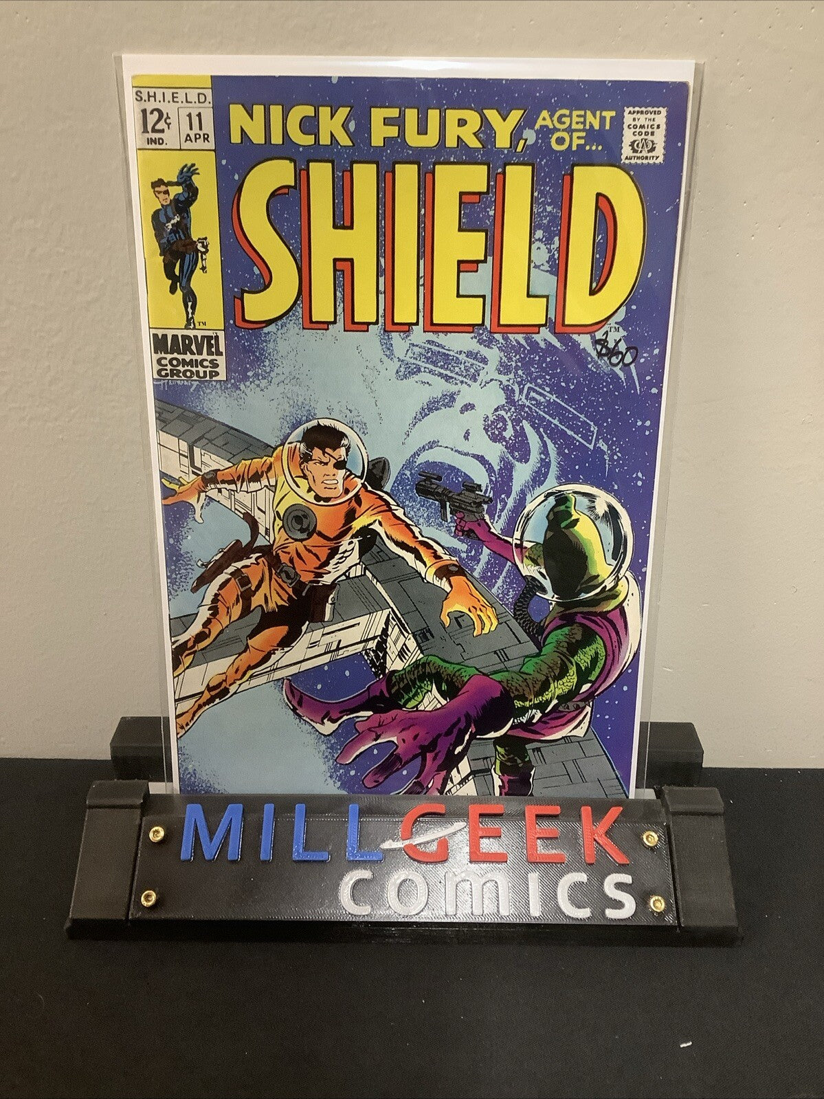 Nick Fury Agent of Shield #11 (Marvel Comics April 1969) VF (8.0) Stan Lee