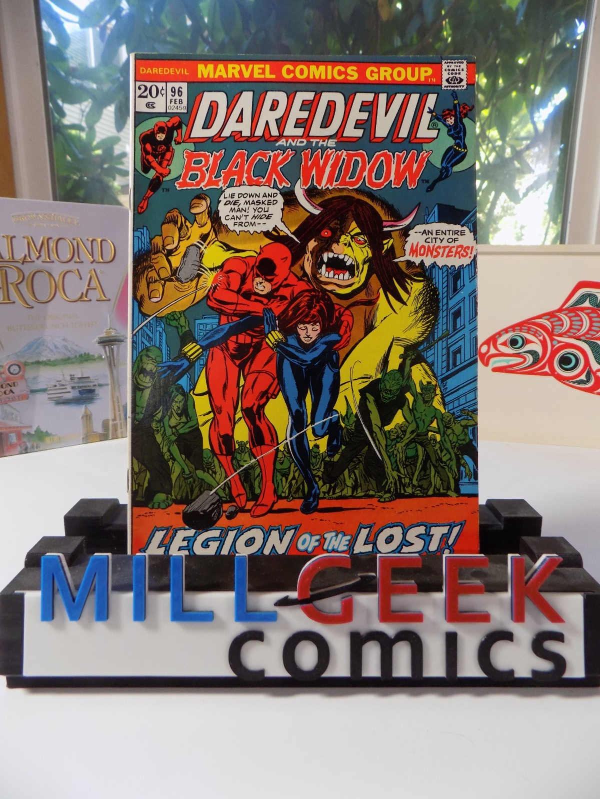 Daredevil #96 Marvel Comic February 1973 Very Fine