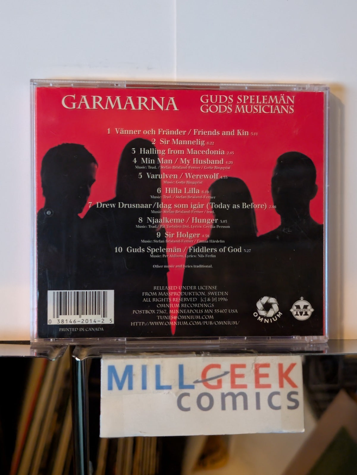 Garmarna - Gods Musicians (CD 1996) Like New -JD