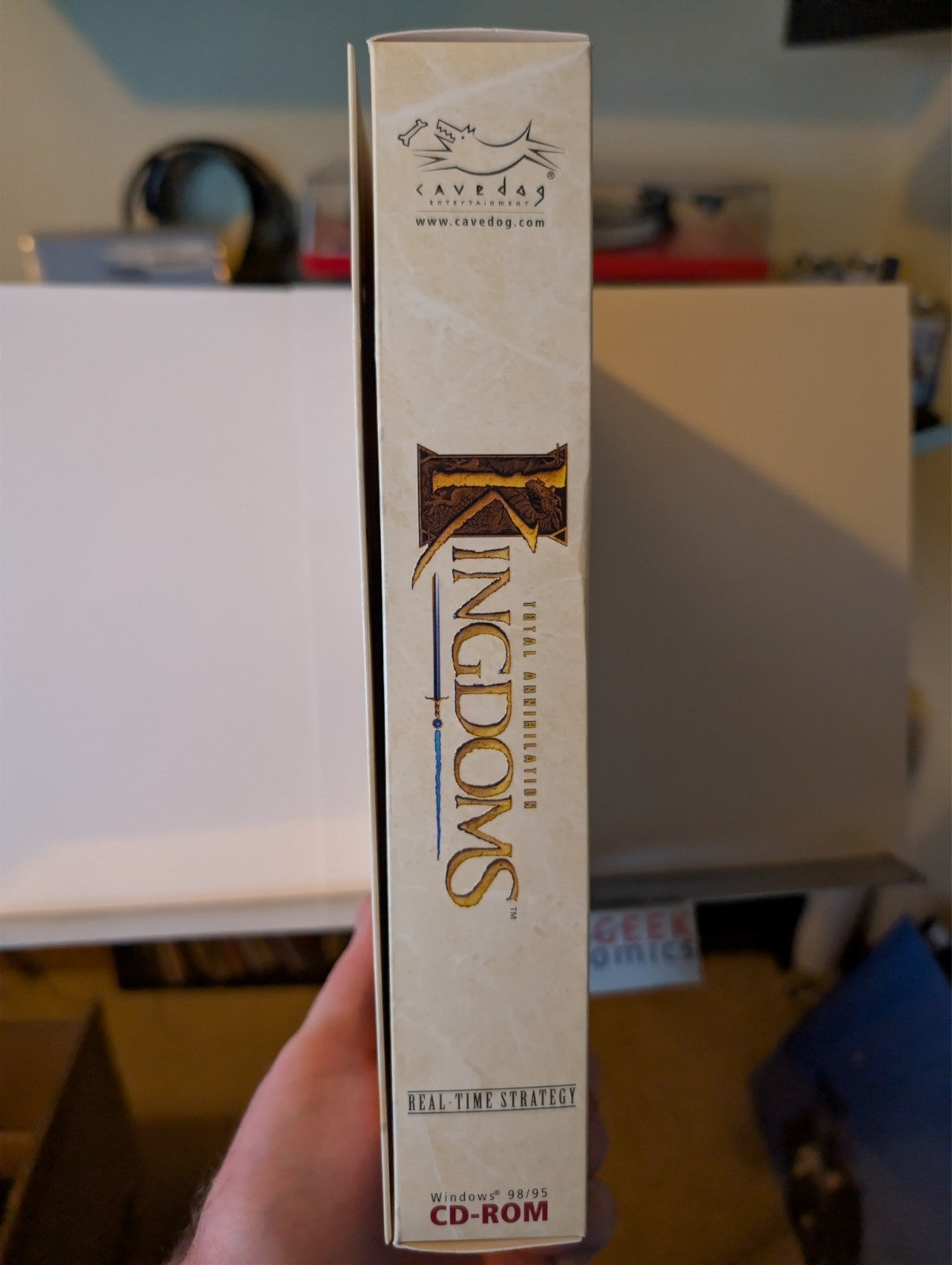 Total Annihilation: Kingdoms, Big Box Complete Discs are NEW/SEALED PC CD-ROM-JD