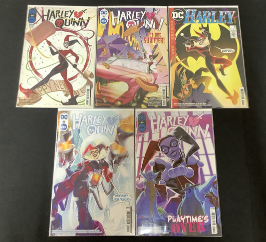Harley Quinn #39-43 Comic Lot, DC Comics, End Of The Tini Howard Run, 2024