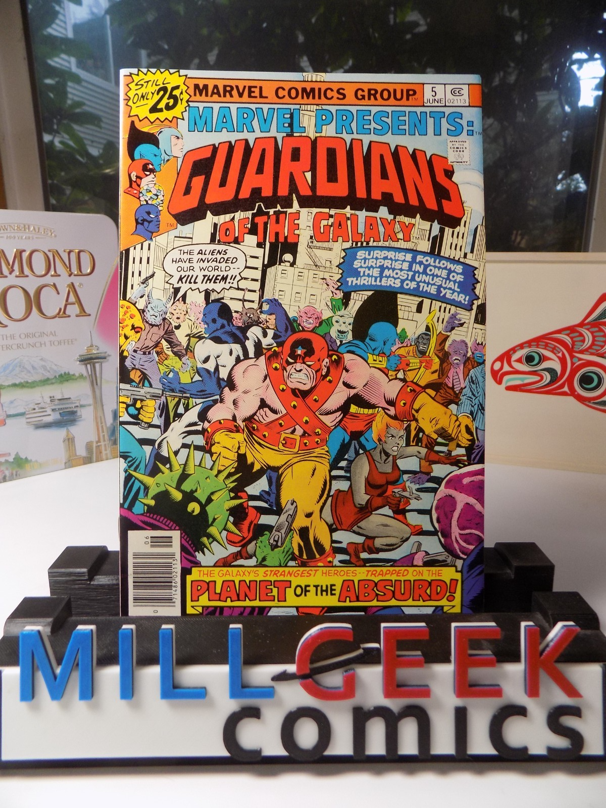 Marvel Presents: Guardians of the Galaxy #5 Marvel Comic June 1976 Near Mint