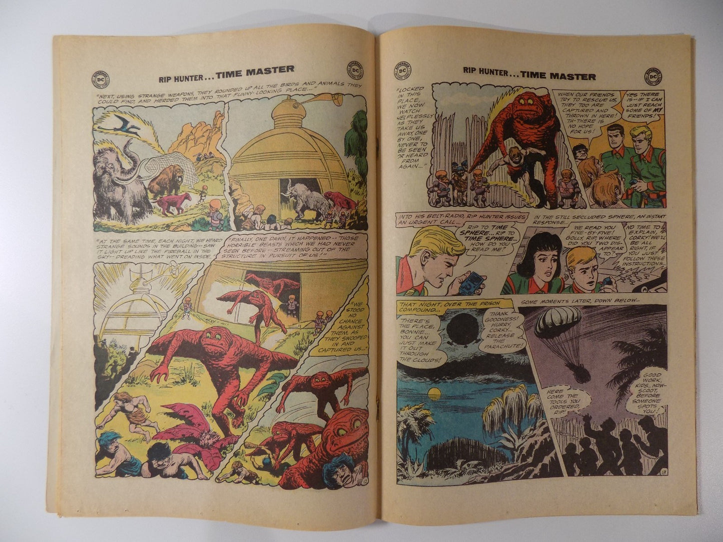 Rip Hunter Time Master #25 DC Comic April 1965 Fine
