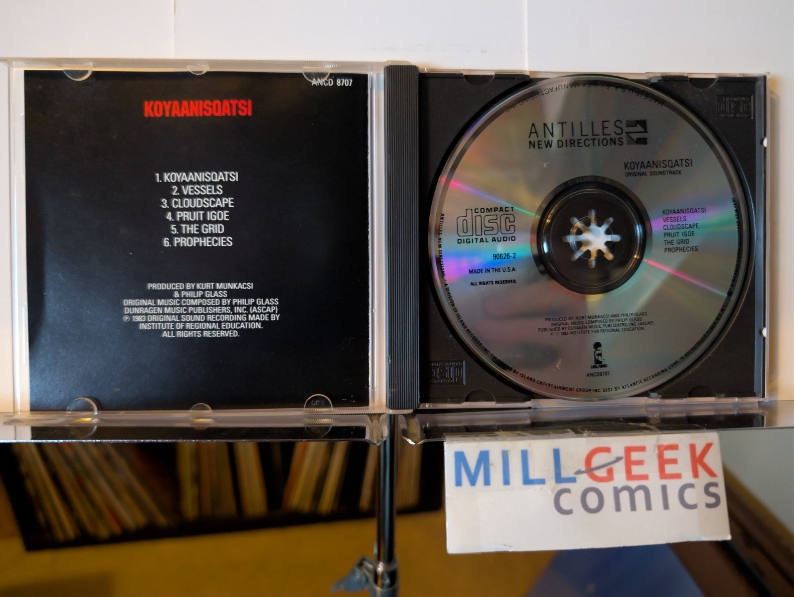 Soundtrack 5 CD Lot (Koyaanisqatsi, Patton, Thin Red Line, Dr Zhivago, more)-JD