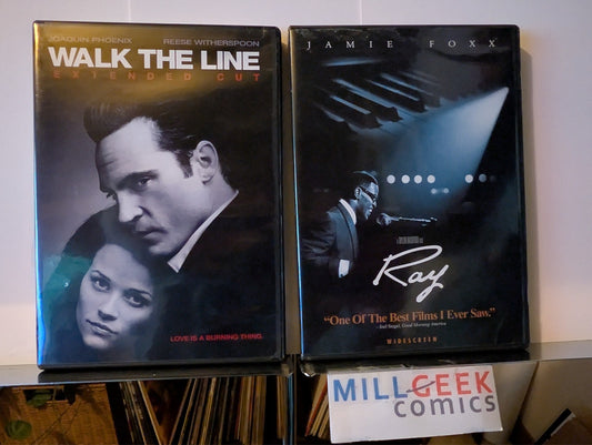 Walk the Line / Ray, 2 Movie Set (DVD) Like New -JD