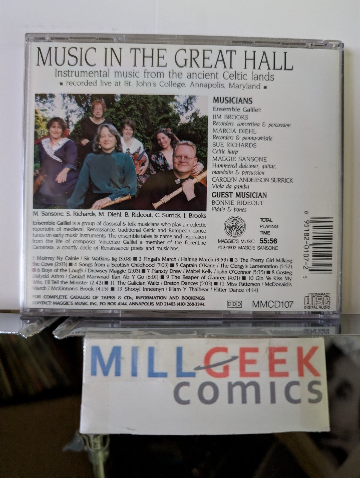 Classical Music 3 CD Lot (Battlefields of Green, Riverdance, Music in Hall) -JD