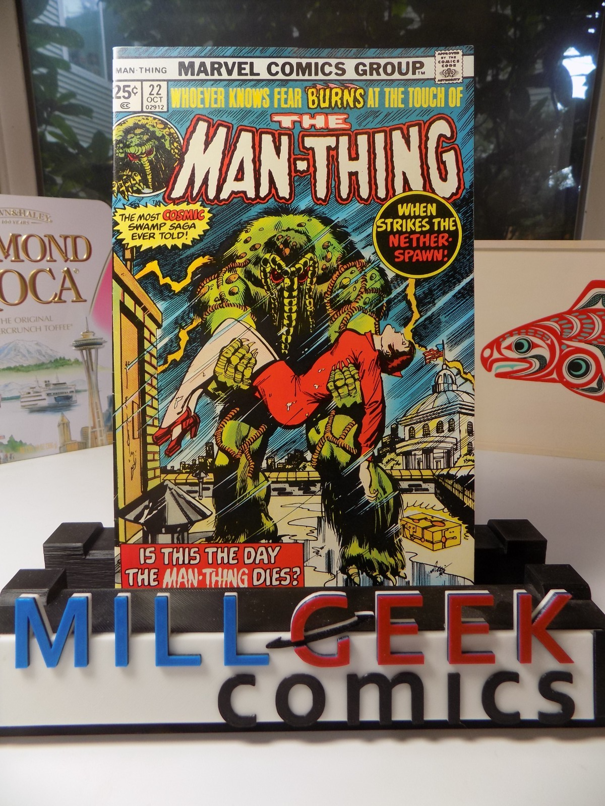Man-Thing #22 Marvel Comic October 1975 Near Mint-