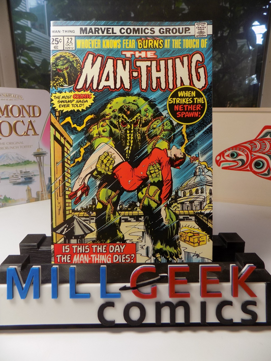 Man-Thing #22 Marvel Comic October 1975 Near Mint-