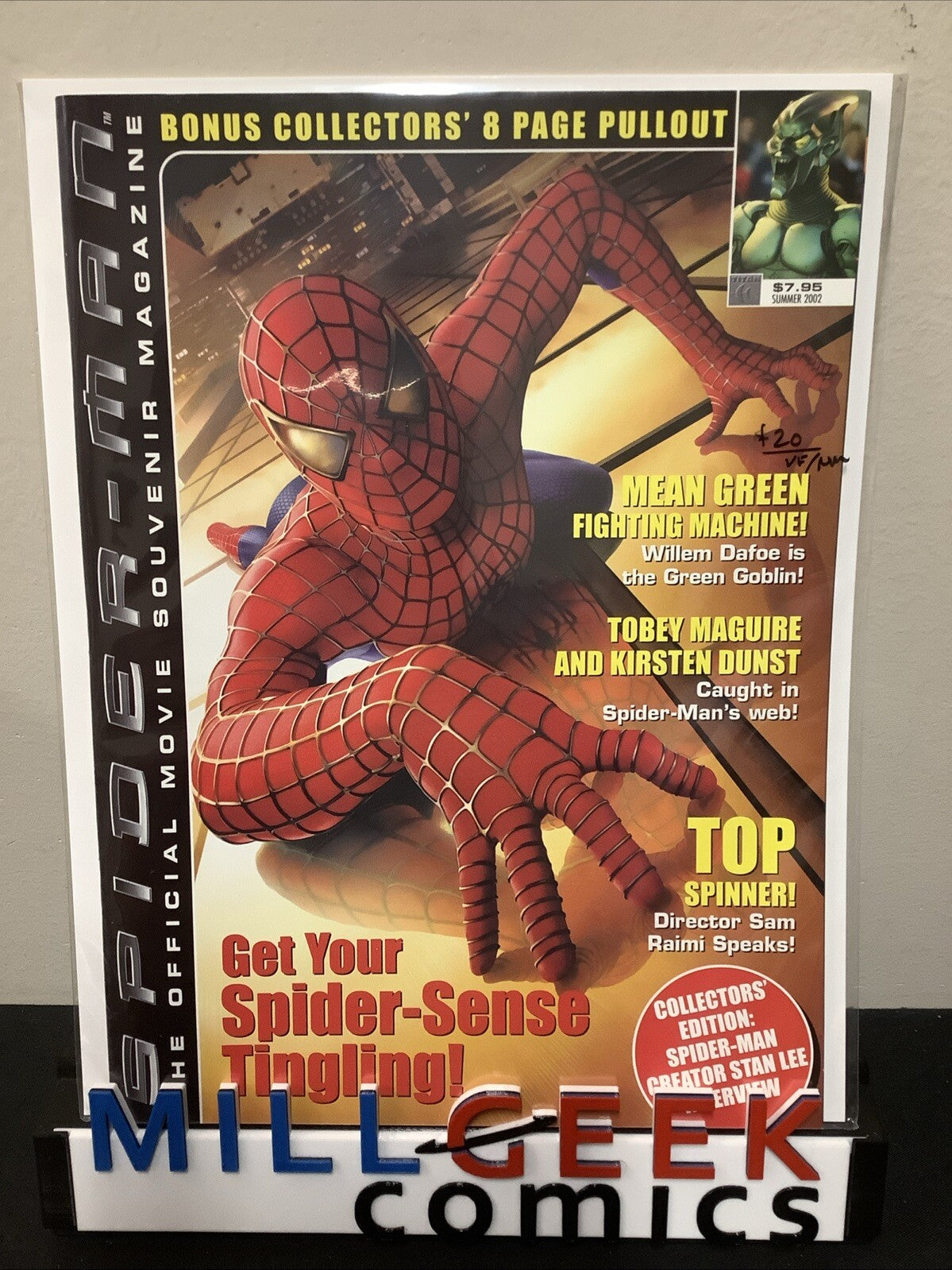 Spiderman The Official Movie Souvenir Magazine, VF/NM (9.0)