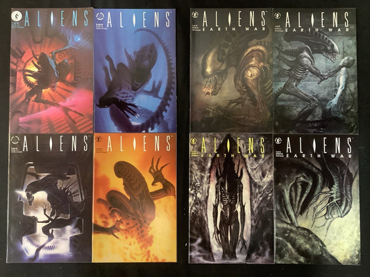 Aliens Comic Bundle: Aliens (Vol.2) #1-4 + Aliens Earth War #1-4, Dark Horse