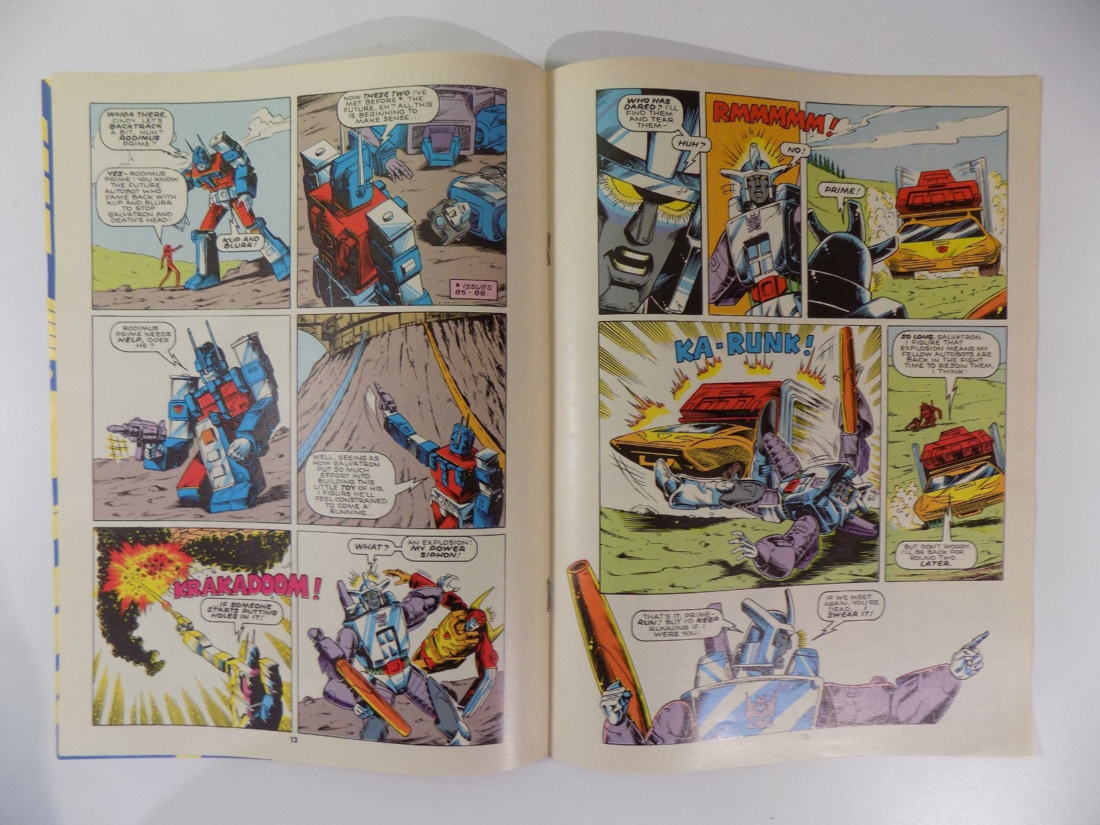 Transformers #118 Marvel Comic England June 20th1987 Very Mint/Near Mint