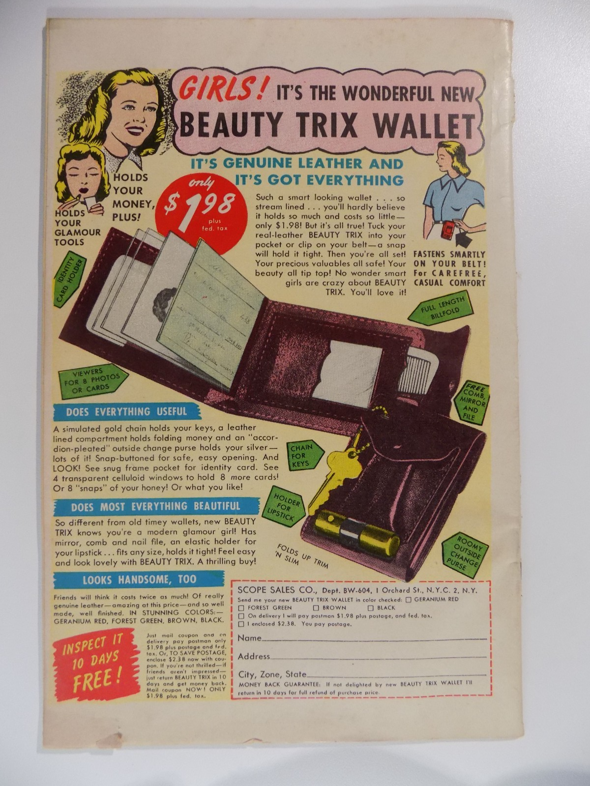 Nancy #65 United Feature Comic April 1949 Very Fine-