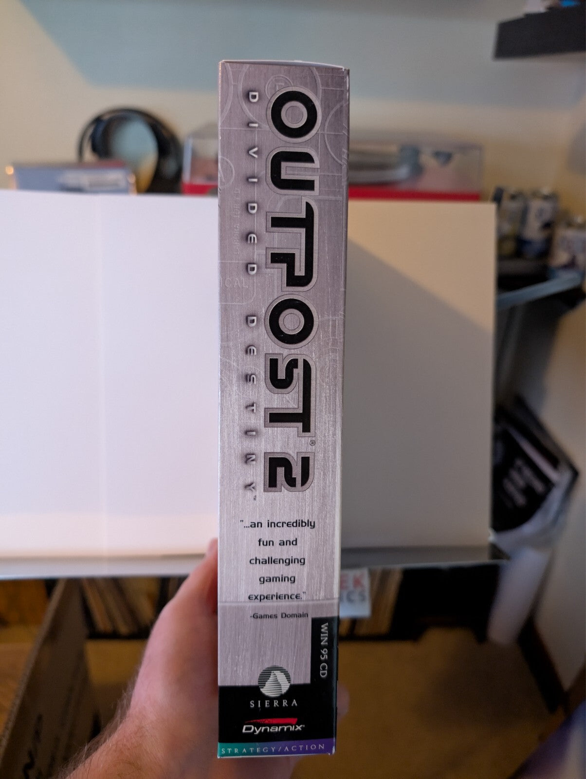 Outpost 2: Divided Destiny (1997 PC) US Complete Big Box CD-ROM -JD