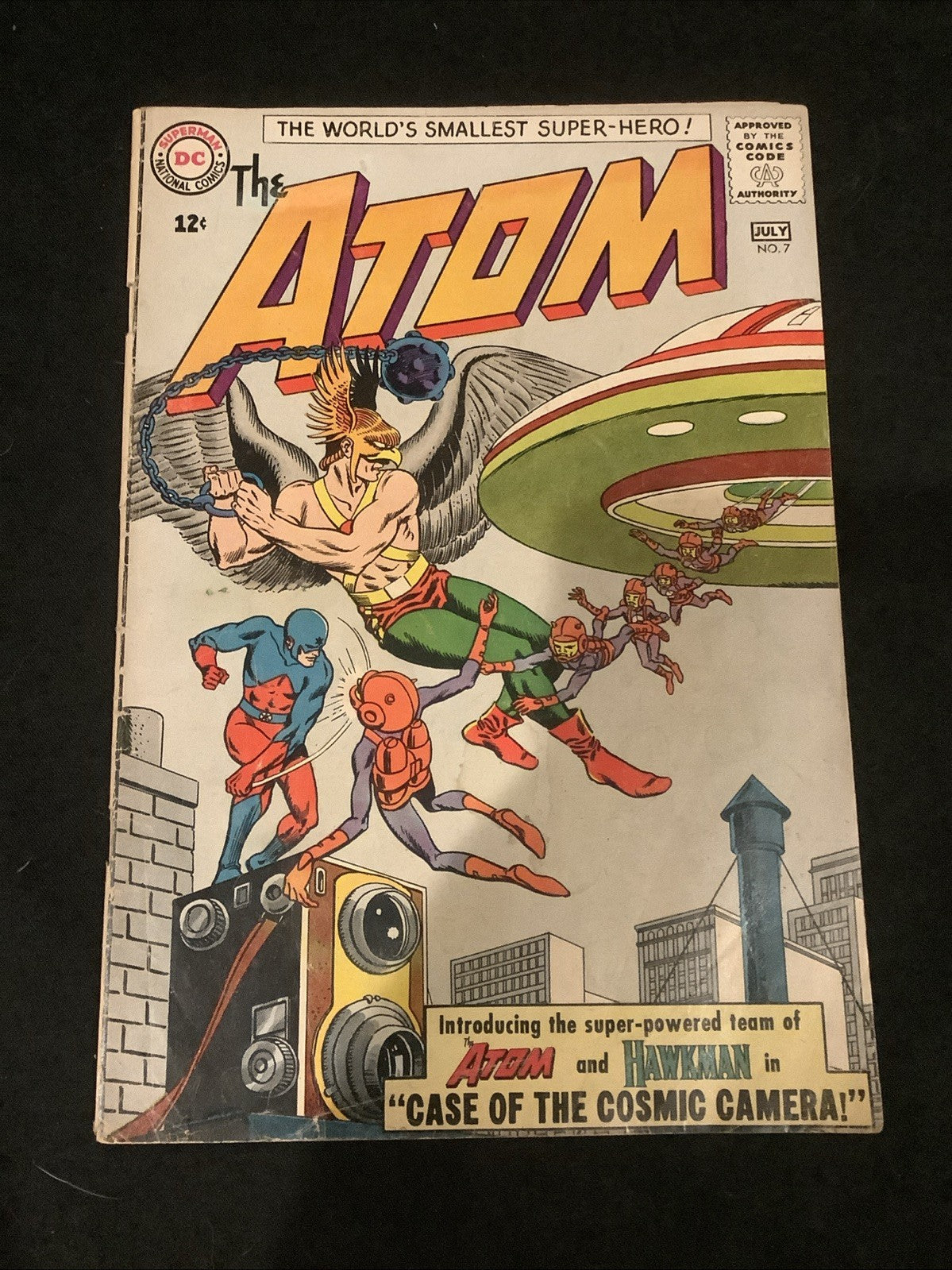 The Atom #7 (DC Comics 1963) VG- (3.5) Gardner Fox/Gil Kane