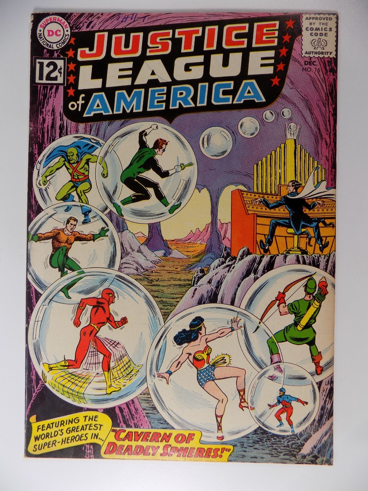 Justice League of America #16 DC Comic December 1962 Fine/Very Fine