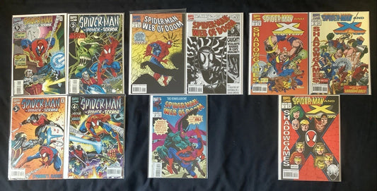 Spider-Man Bundle: Power Of Terror #1-4, Web Of Doom #1-3, & X-Factor #1-3