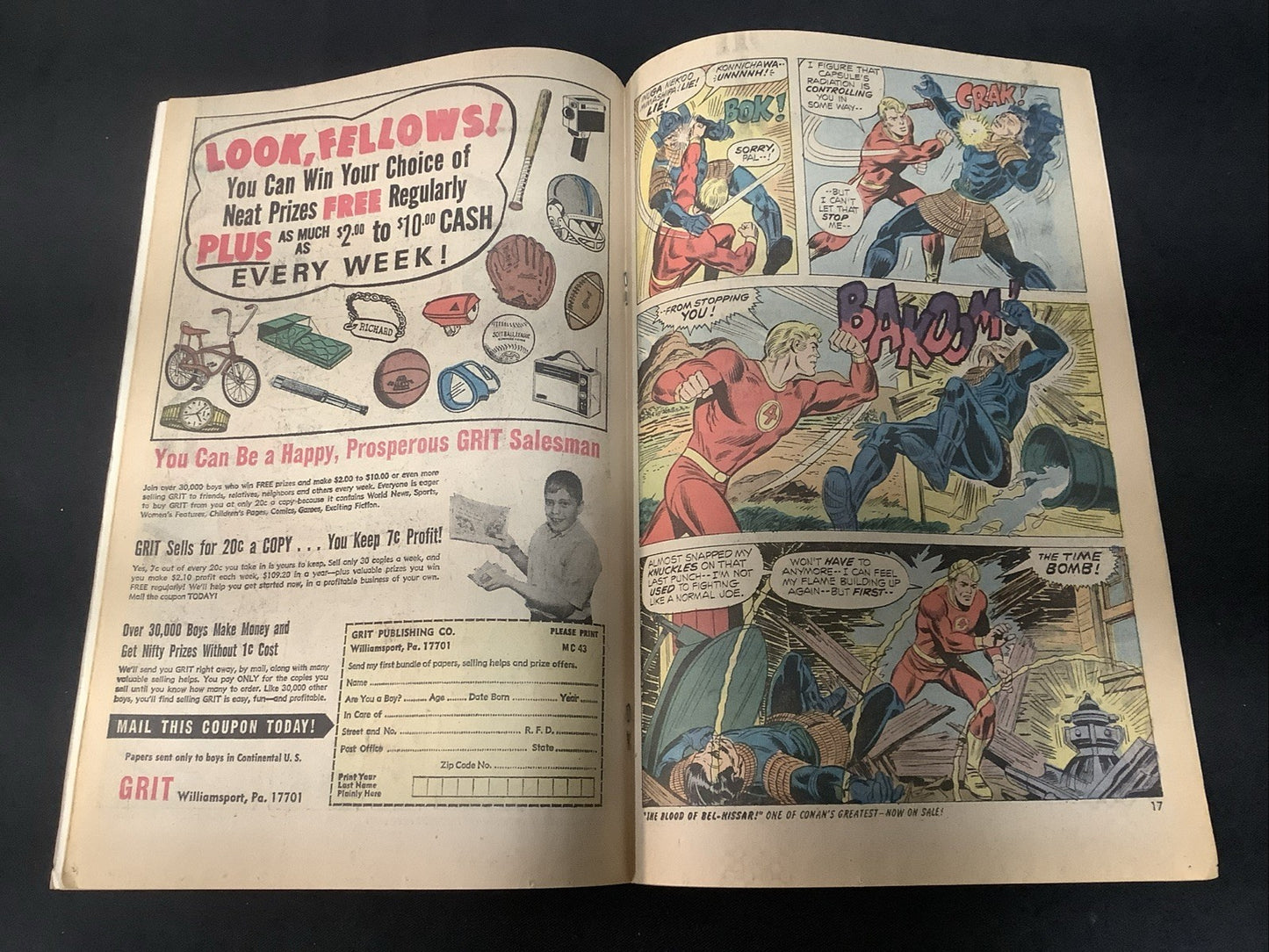 Marvel Team-Up #10 (Marvel Comics June 1973) VF (8.0) Spider-Man & Human Torch