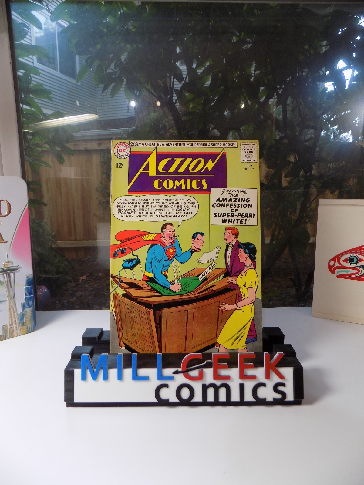 Action #302 DC Comic July 1963 Fine+