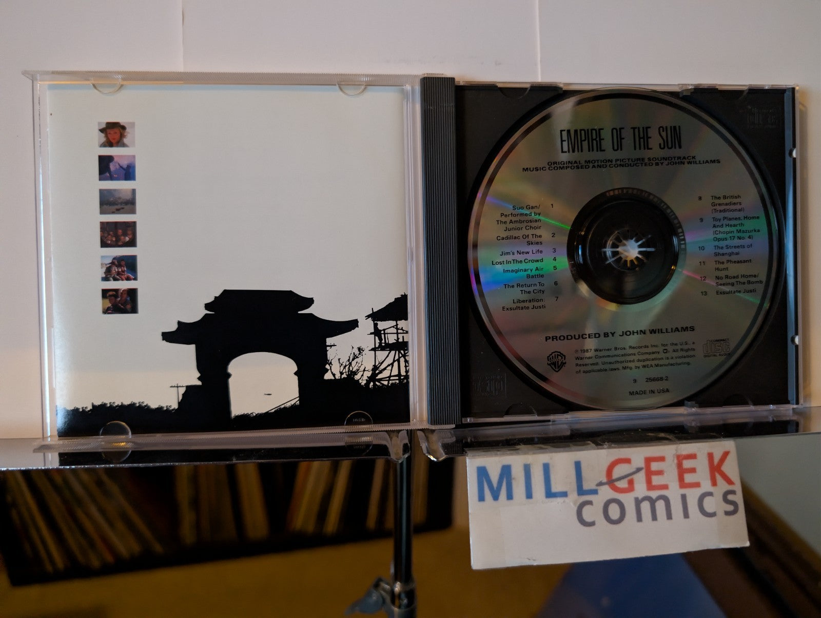 Soundtrack 5 CD Lot (Koyaanisqatsi, Patton, Thin Red Line, Dr Zhivago, more)-JD