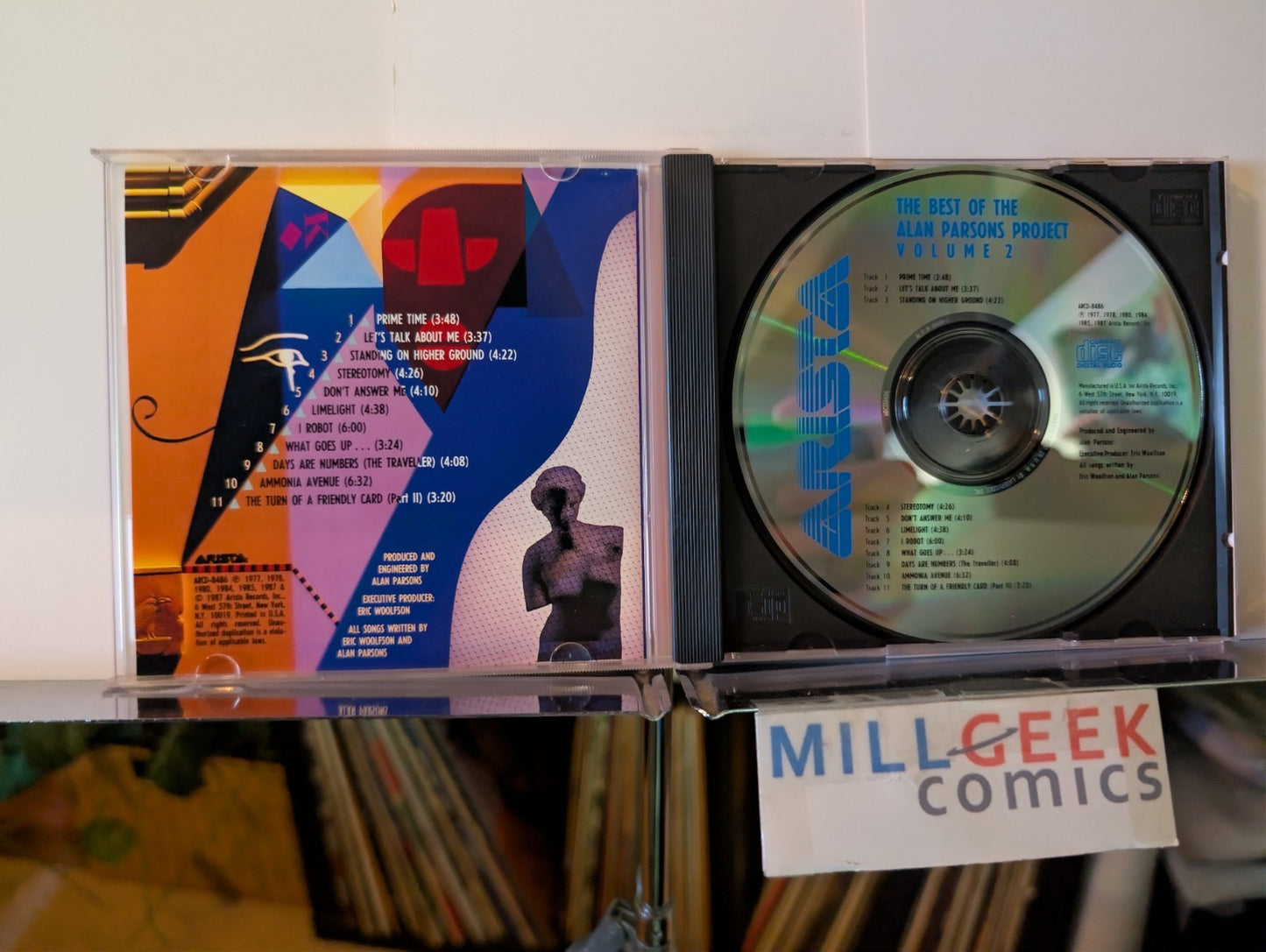 Classic Rock, 6 CD Lot (Stevie Wonder, Alan Parsons Project, Beatles, more) -JD