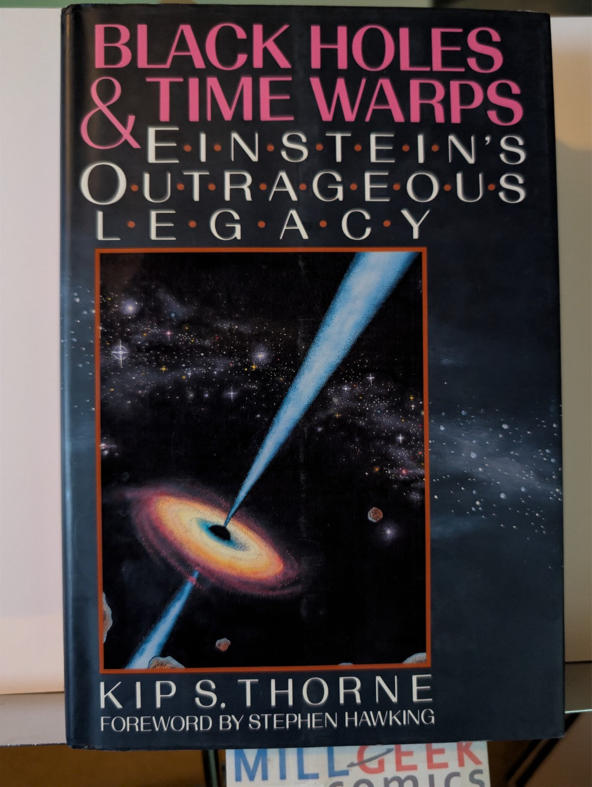 Black Holes & Time Warps / Wrinkles in Time, Thorne & Smoot, HC -JD