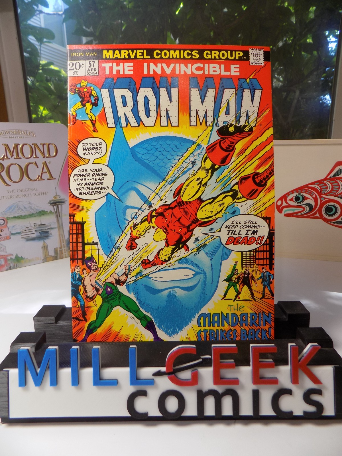 Iron Man #57 Marvel Comic April 1973 Fine/Very Fine