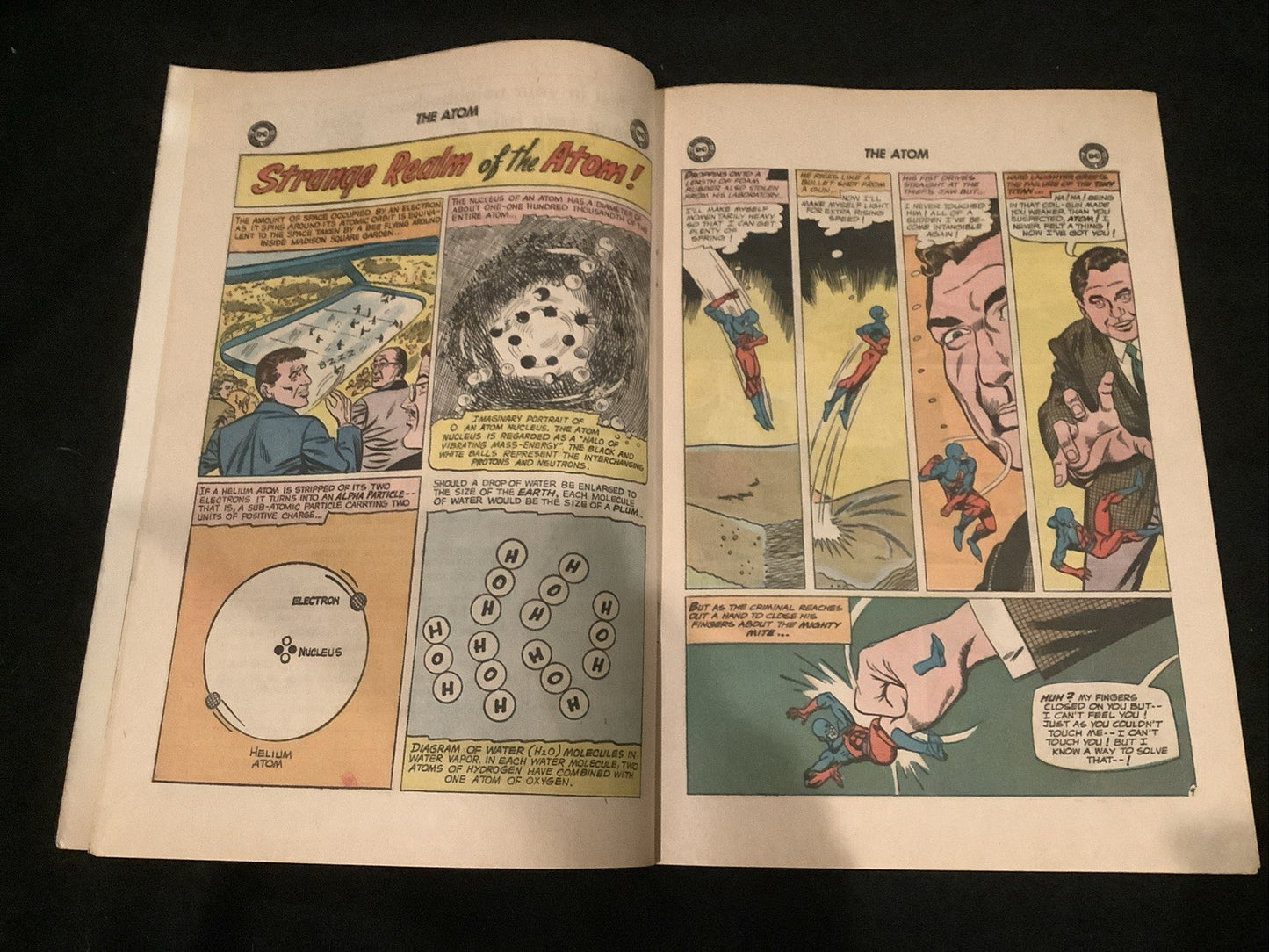 The Atom #12 (DC Comics April-May 1964) Fine (6.0) Inner Wrap Detached