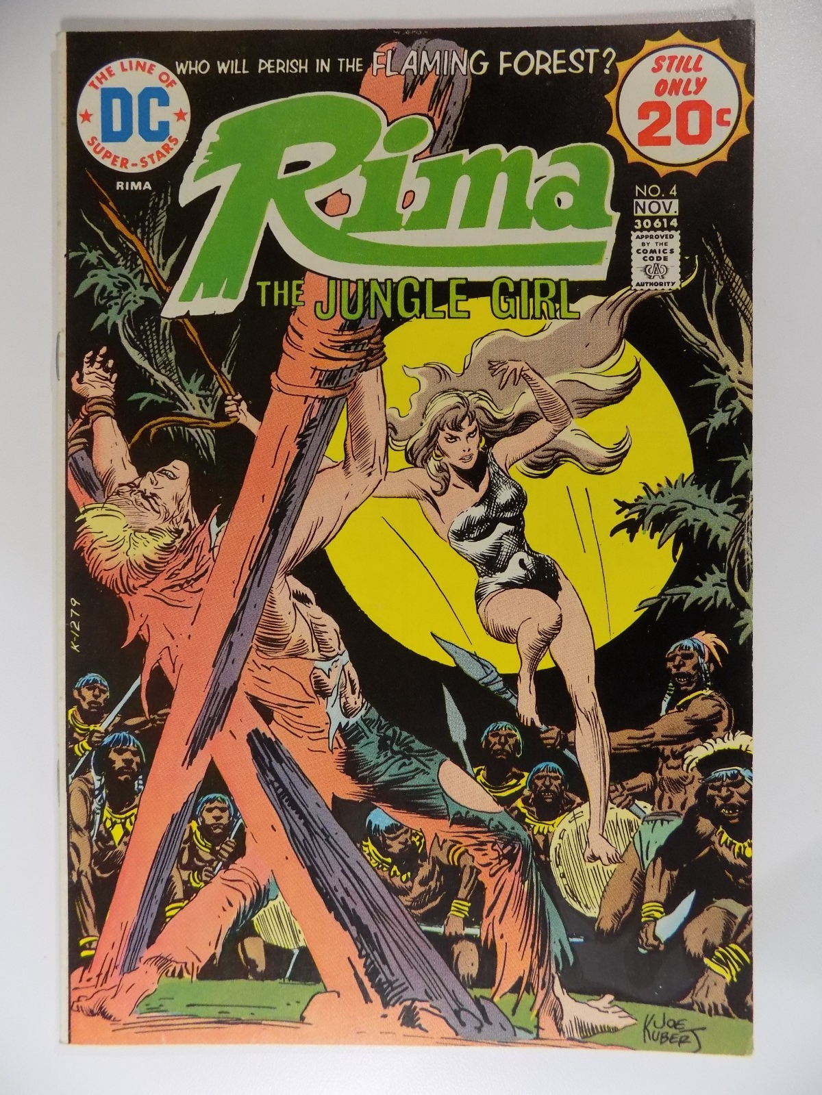 Rima the Jungle Girl #1-7 Complete! DC Comics 1974-75 VF or Better