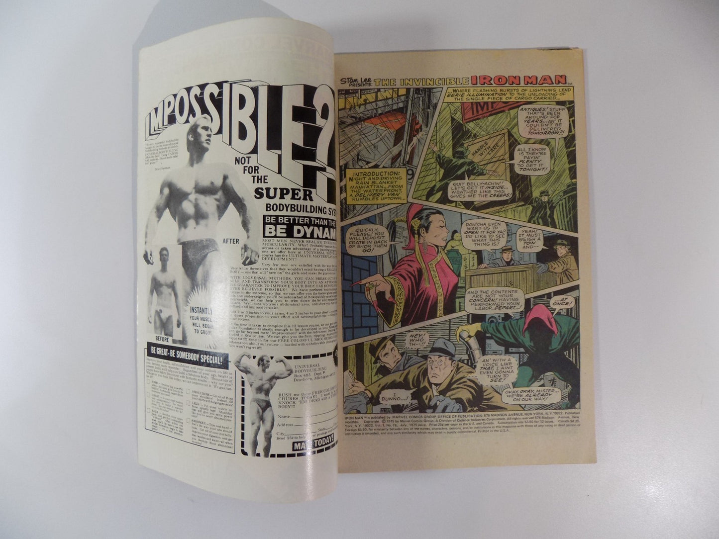 Iron Man #76 Marvel Comic July 1975 Very Fine-