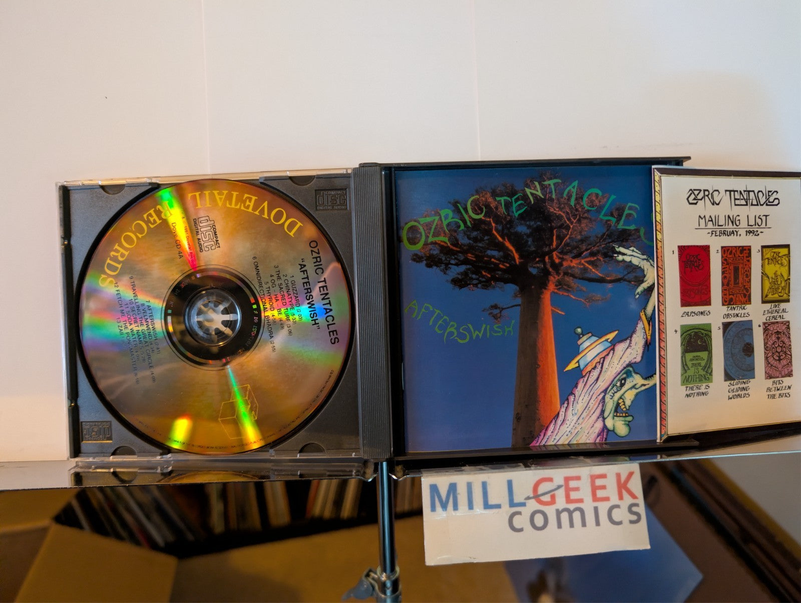 Ozric Tentacles – Afterswish, 2 CD Compilation, Like New -JD