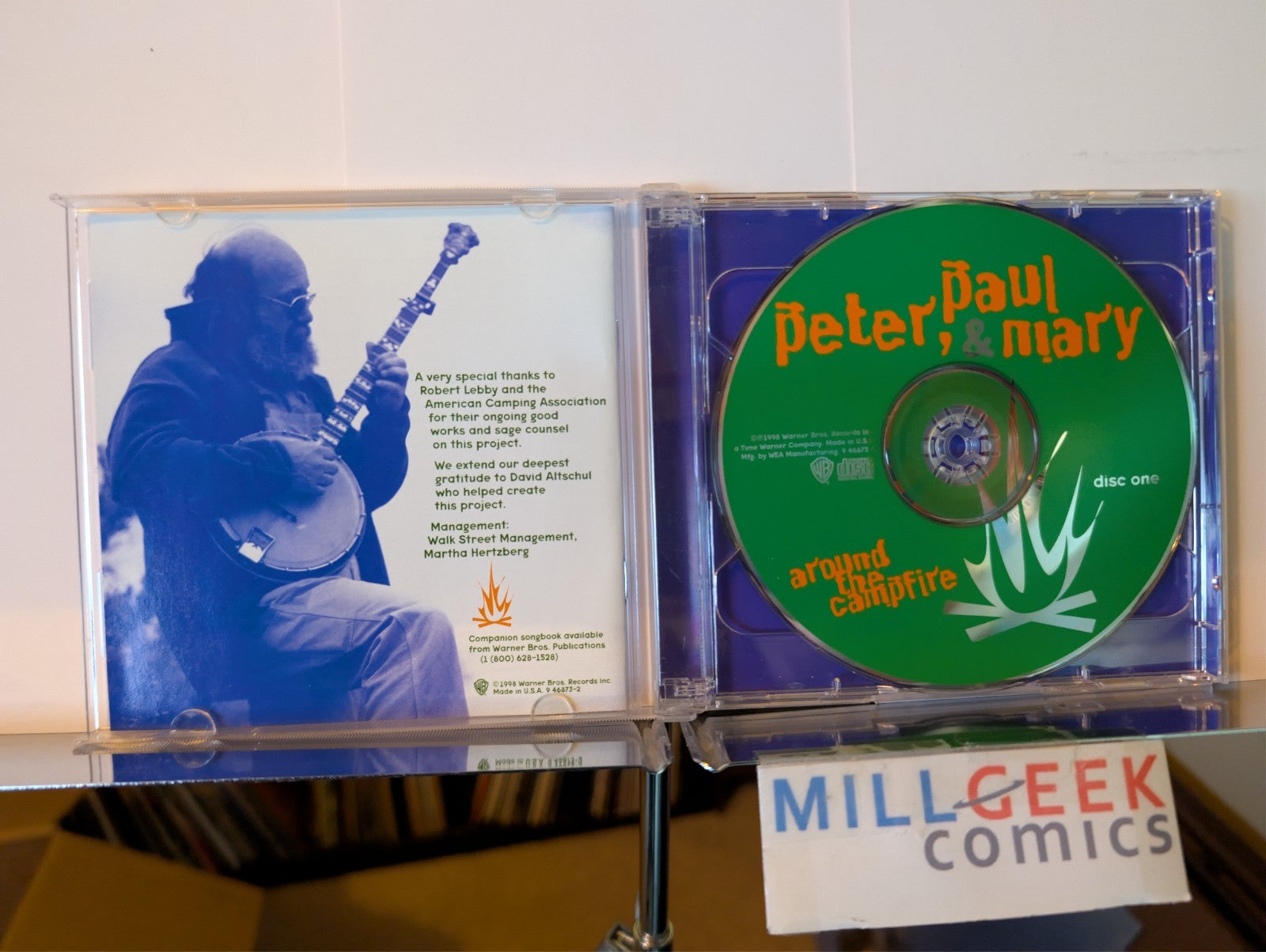 Folk Music 3 CD Lot (Peter Paul & Mary, Arlo Guthrie, Taraf de Haidouks) -JD