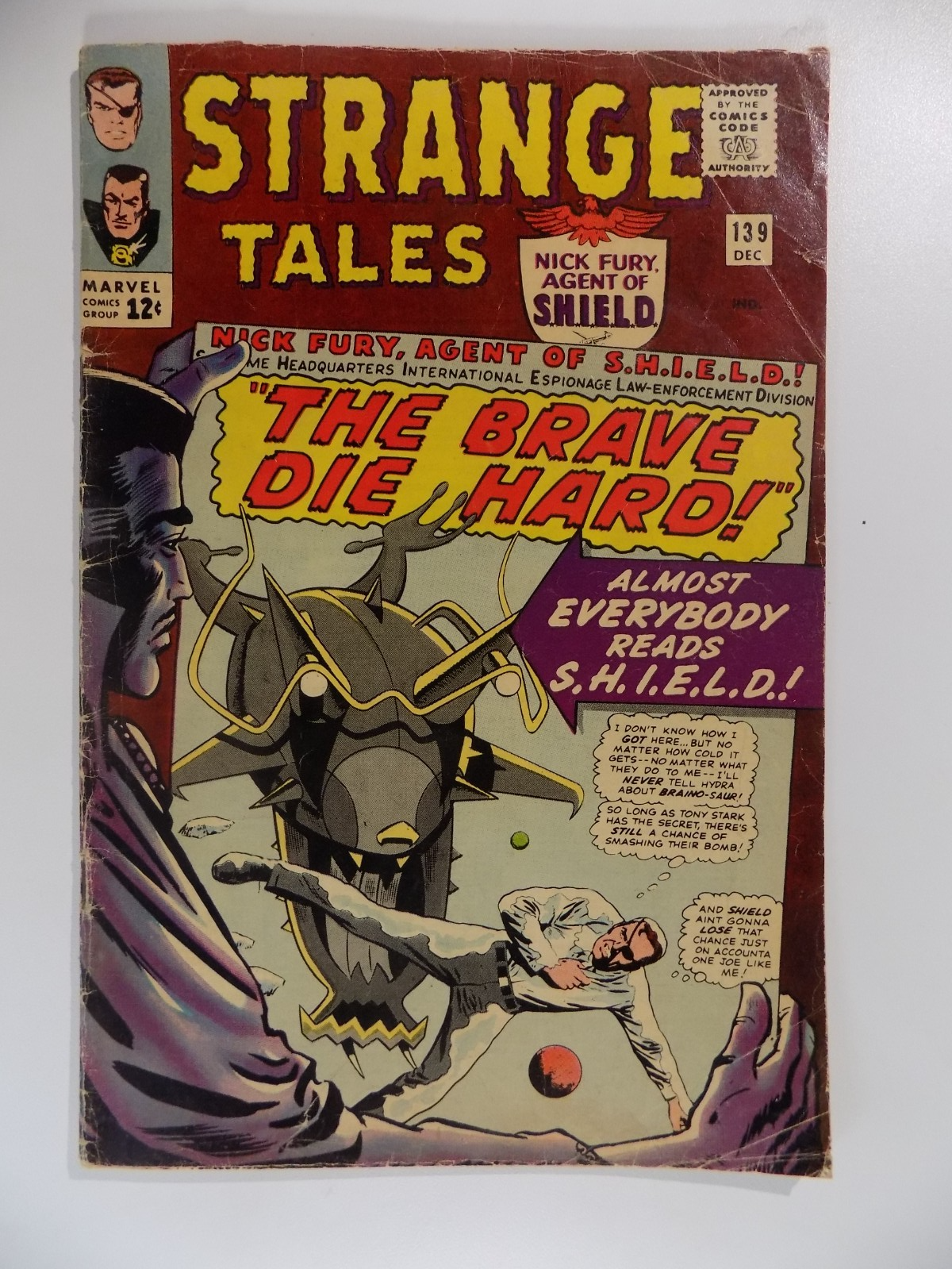 Strange Tales #139 Marvel Comic December 1965 Very Good/Fine