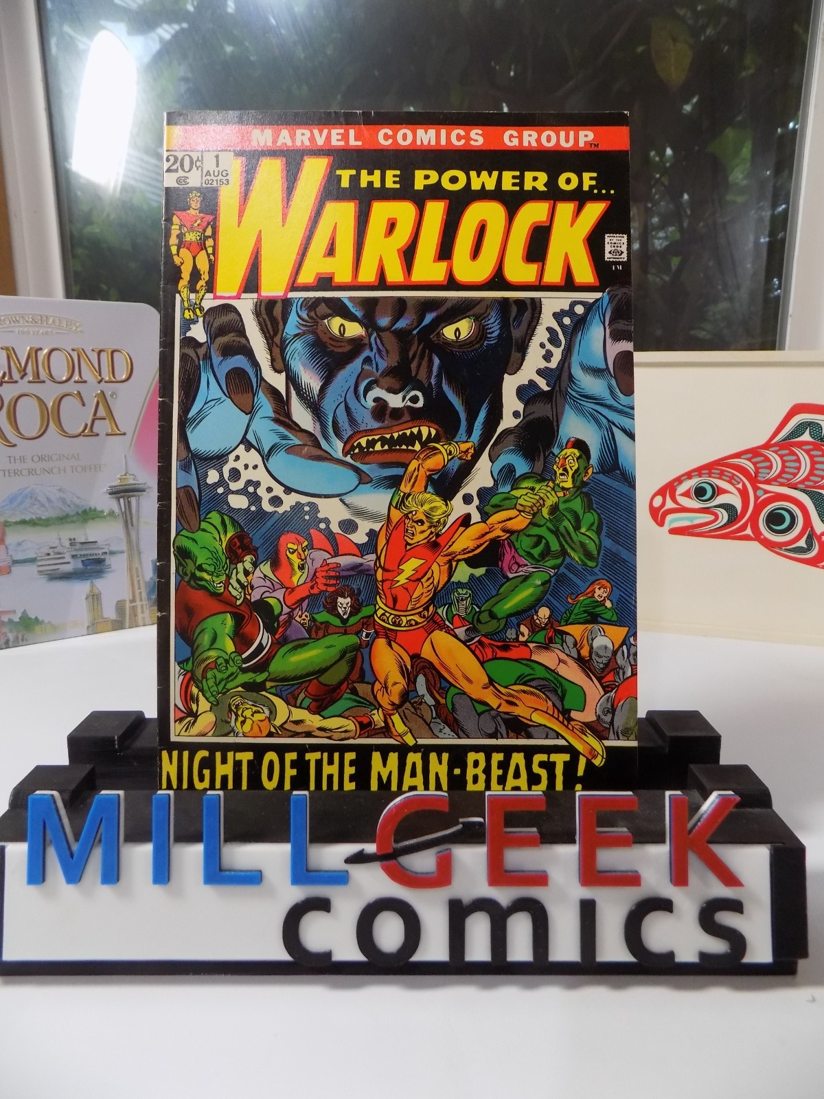 Warlock #1 Marvel Comic August 1972 Fine/Very Fine
