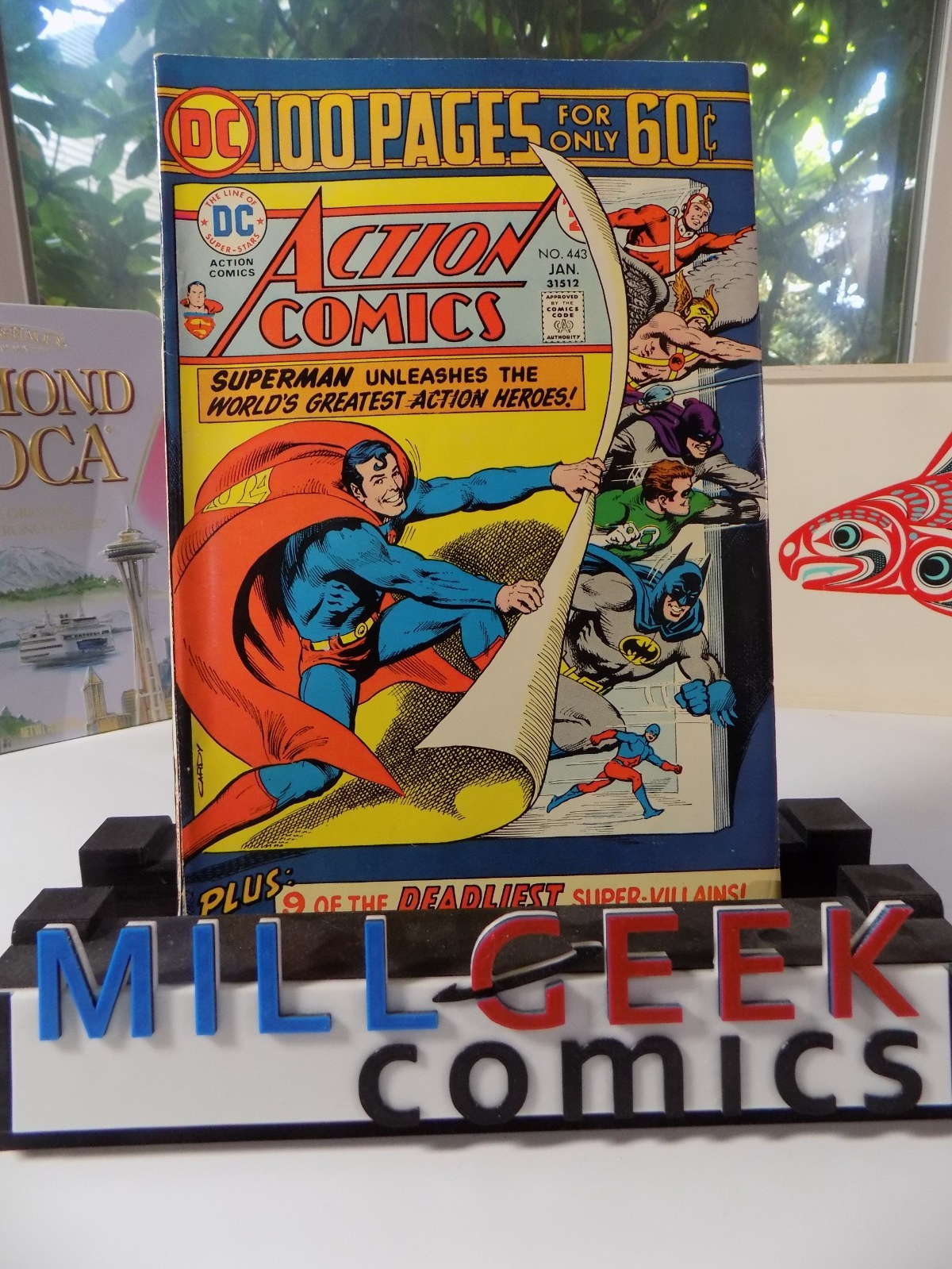 Action #443 DC Comic January 1975 Fine+