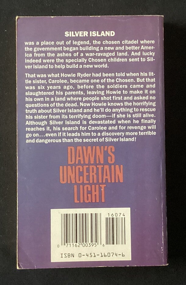 DAWN'S UNCERTAIN LIGHT By Neal Barrett, First Edition -JD