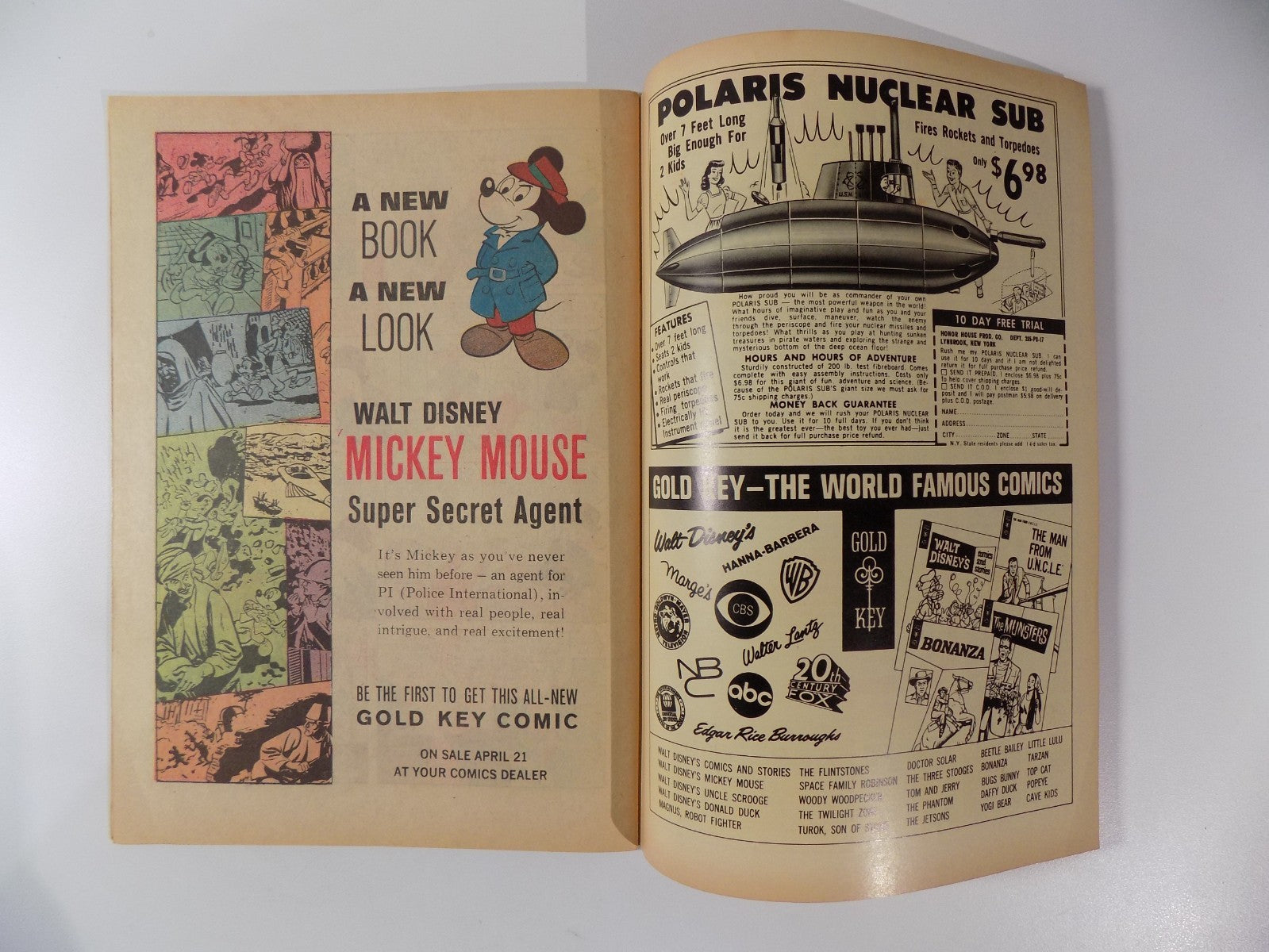 Walt Disney's Donald Duck #107 Gold Key Comic July 1966 Very Fine-