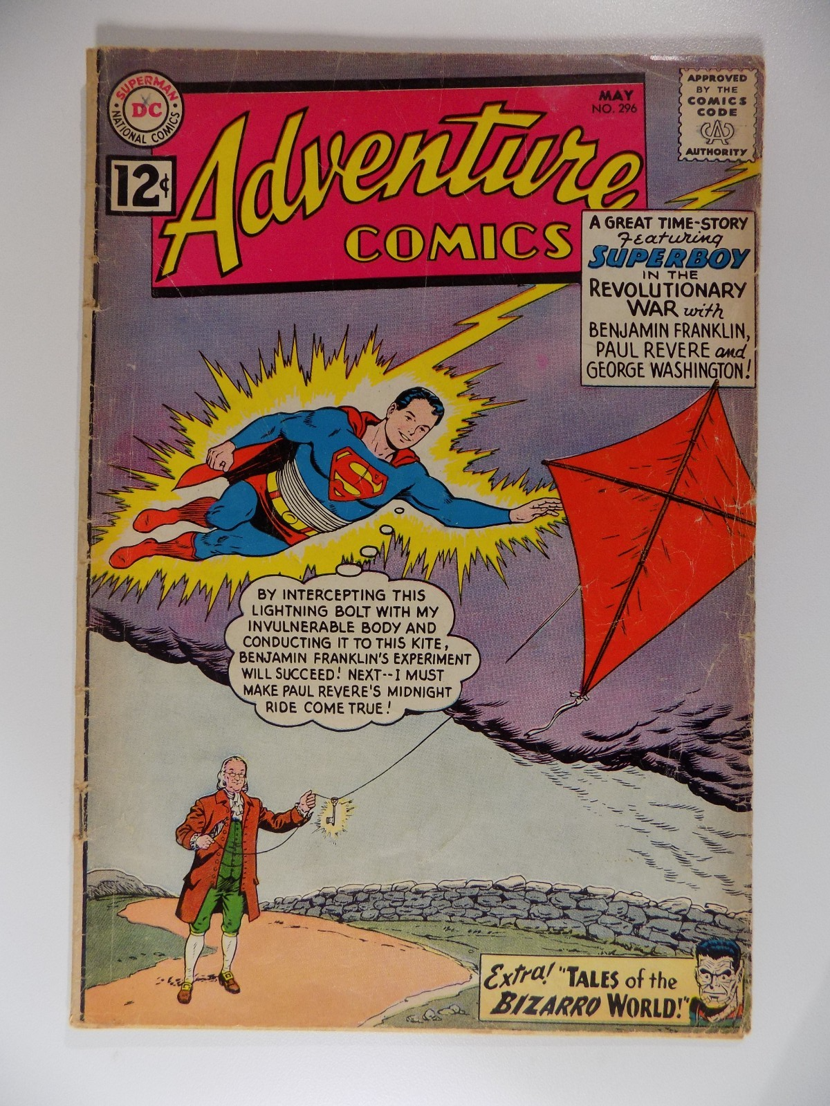 Adventure Comics #296 DC Comic Very Good- May 1962