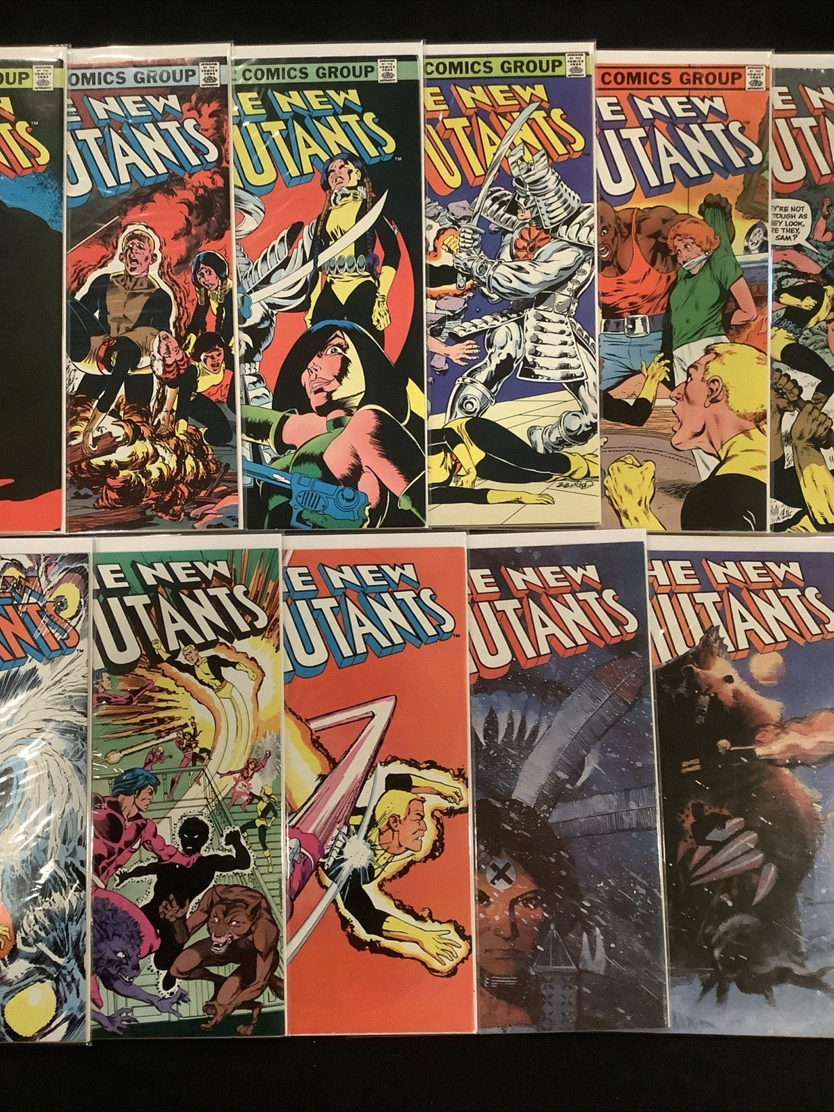 The New Mutants #1-23 Comic Lot, Chris Claremont, 1st Illyana Rasputin As Magik