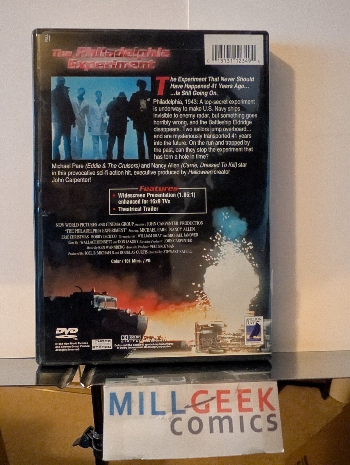 Zardoz / The Philadelphia Experiment, 2 Movie Set (DVD) Like New -JD