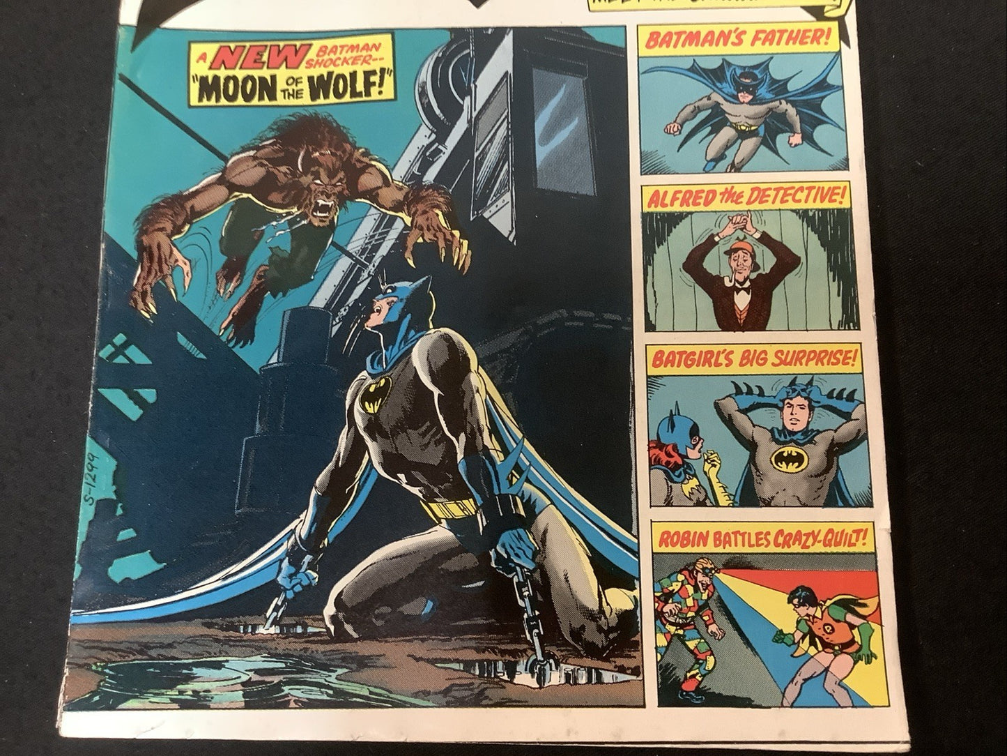 Batman #255 (DC Comics March-April 1974) VF (8.0) Neal Adams, 1st App Lew Moxon