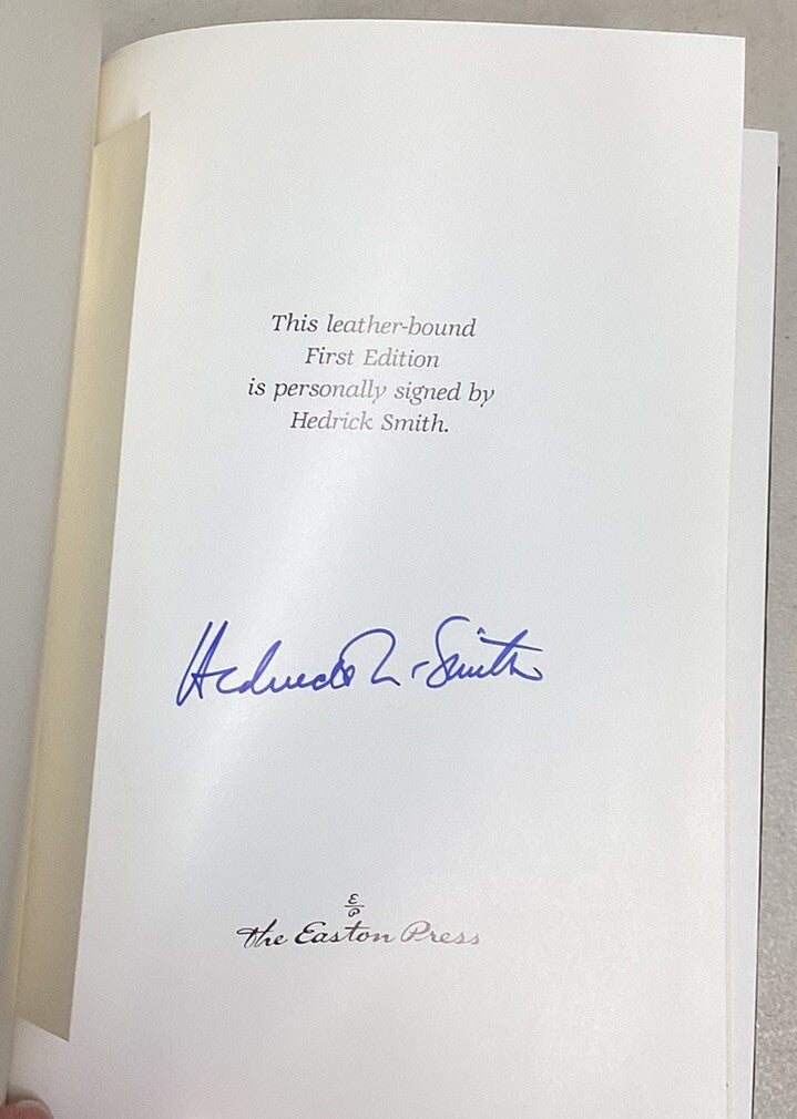 EASTON PRESS, Hedrick Smith :The New Russians, Signed First Edition Leather - JD