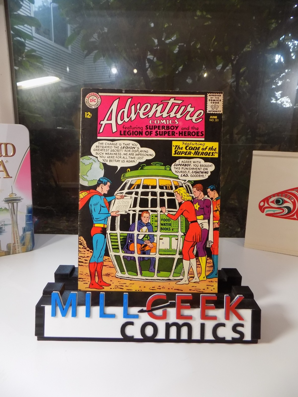 Adventure Comics #321 DC Comic Fine June 1964