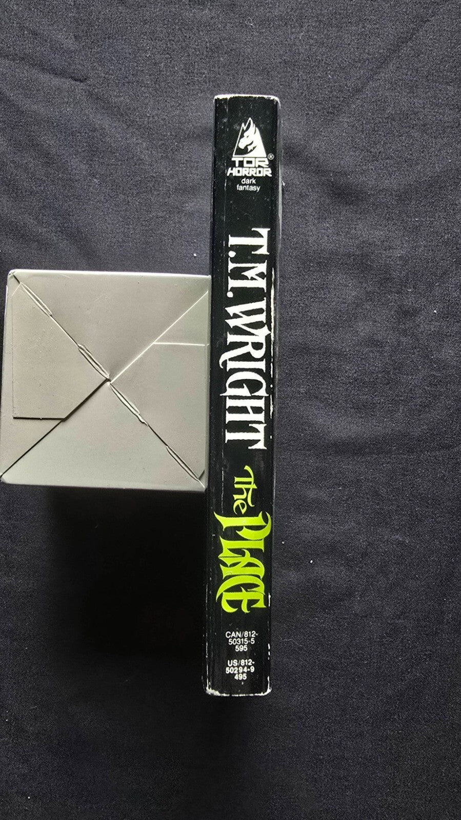 The Place by T. M. Wright (1st Edition, 1990) Paperback - JD