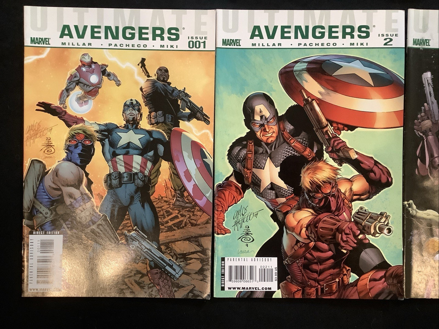 Ultimate Marvel Bundle: Avengers (vol.2)  #1-4, Spider-Man (vol.2) #1-7, Bendis