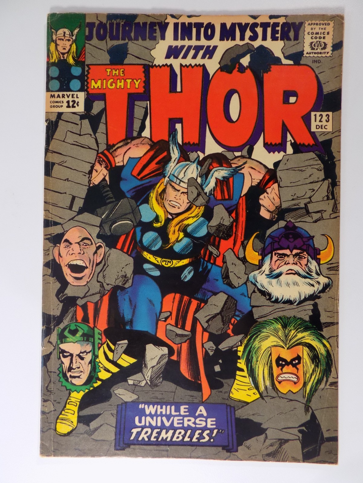 Journey into Mystery #123 Marvel Comic December 1965 Very Good/Fine