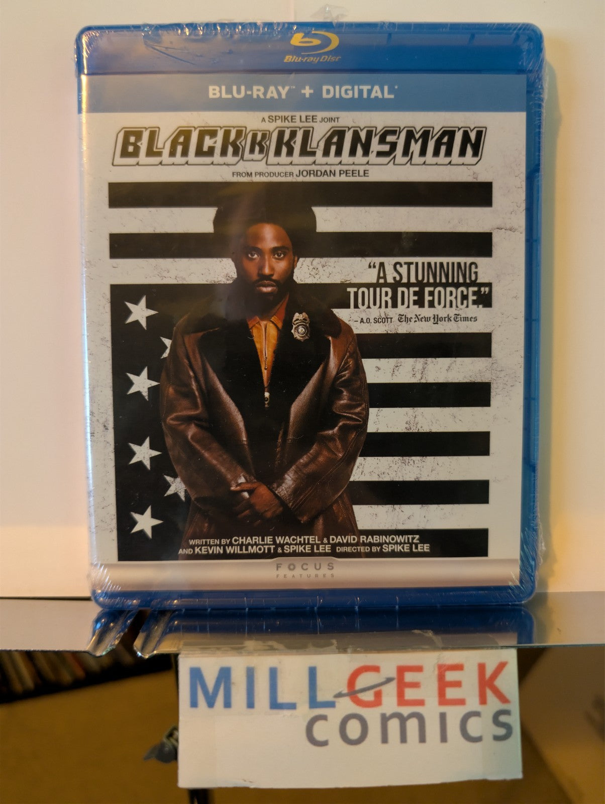 BlackKklansman, A Spike Lee Joint, John David Washington (Blu-ray) -JD