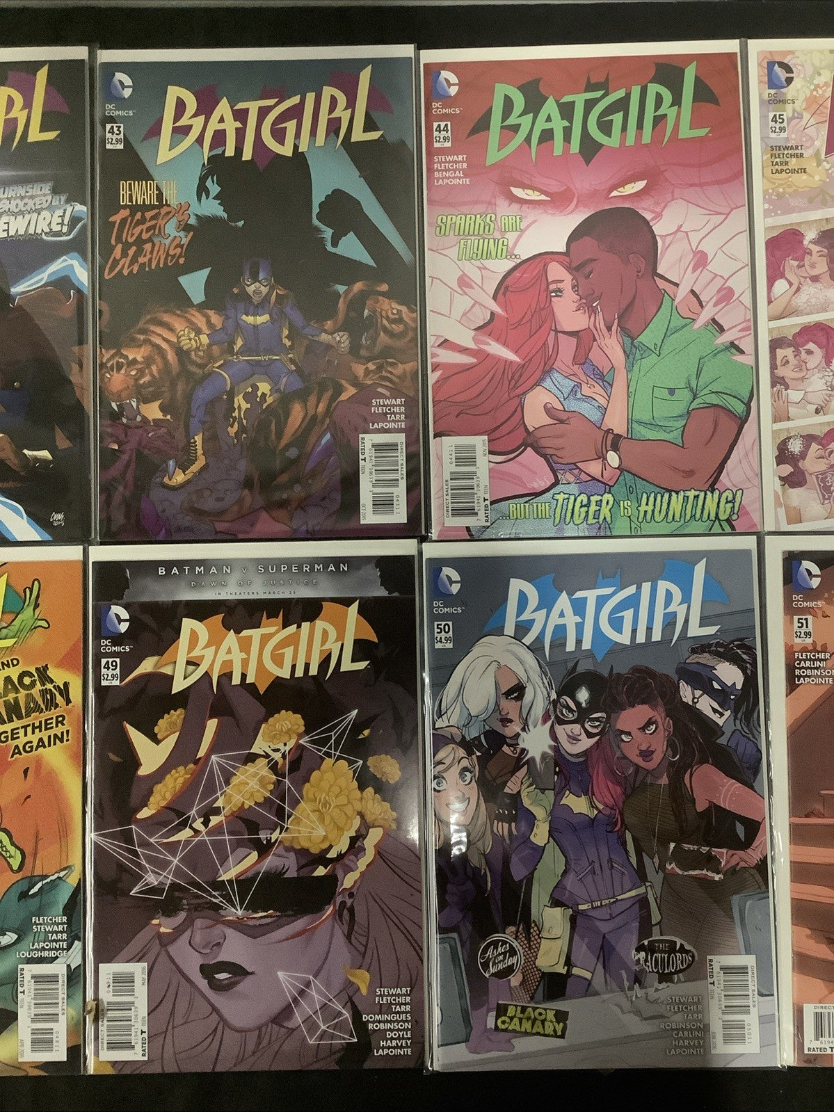 Batgirl #41-52 Comic Lot, DC Comics, Stewart/Fletcher/Tarr, Batgirl Of Burnside