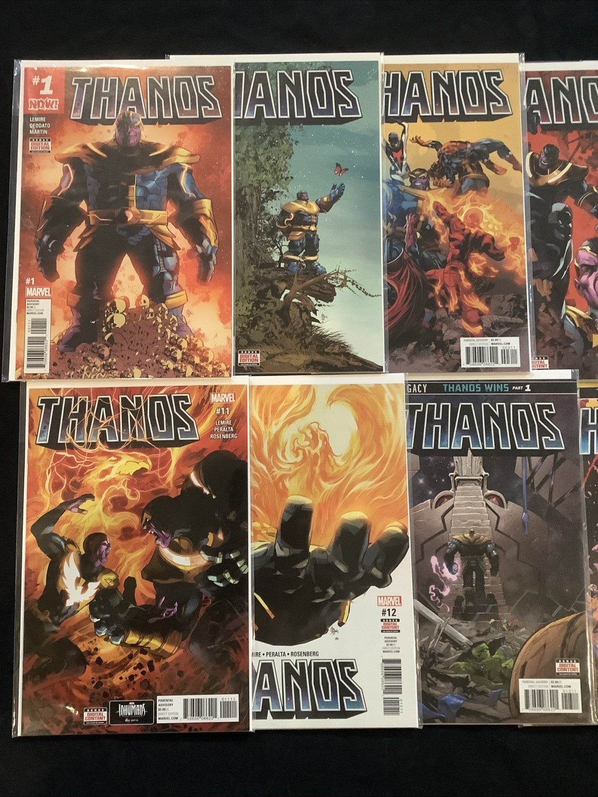 Thanos #1-18 + Annual #1 Complete Comic Set, Marvel, 1st App Cosmic Ghost Rider