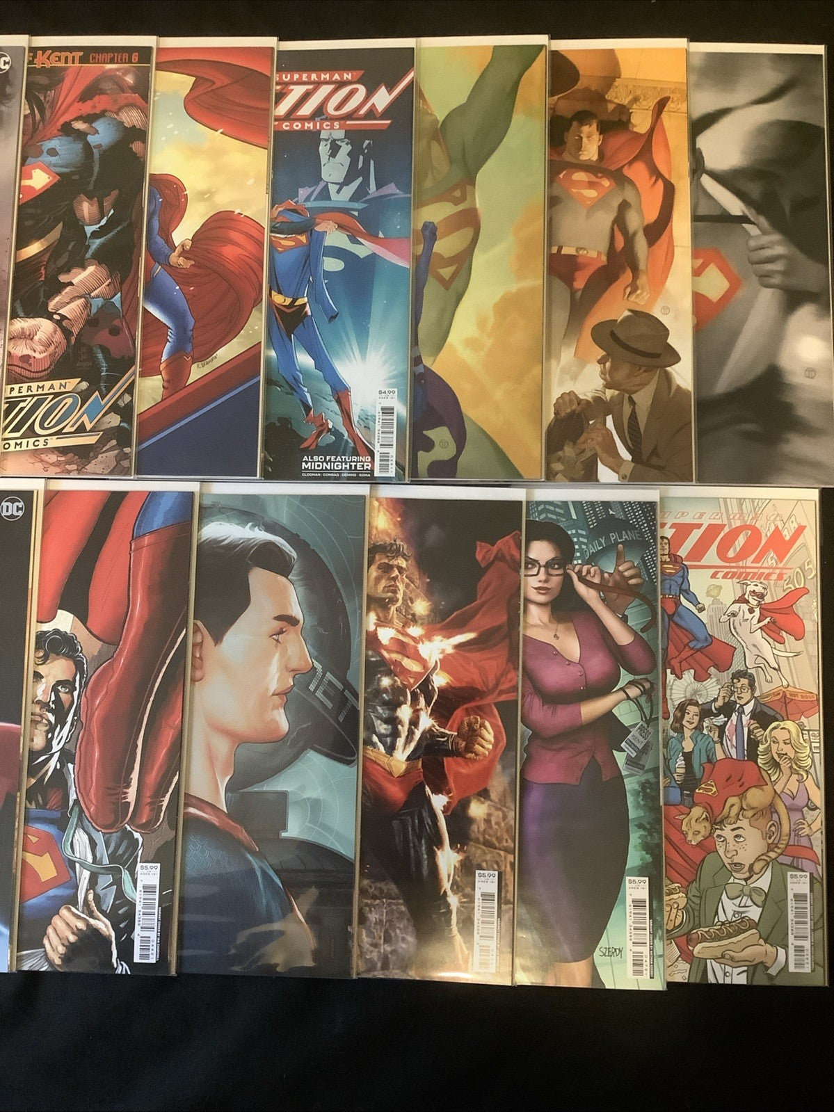 Action Comics #957-1048 (Missing #1035) Comic Lot, DC, Additional Variant Covers
